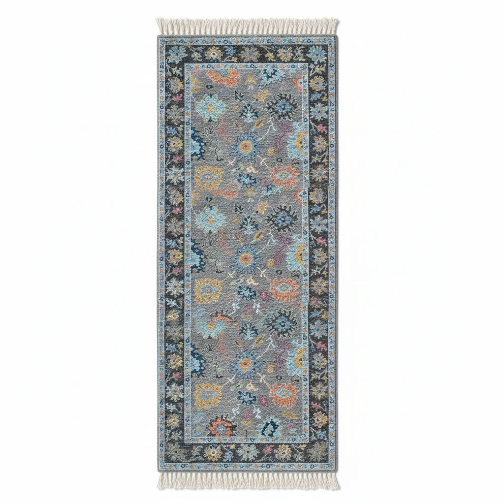 ANELORIA - Hand Knotted Oushak Carpet